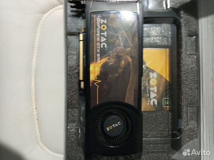 Видеокарта zotac GeForce GTX570 AMP Edition RTL