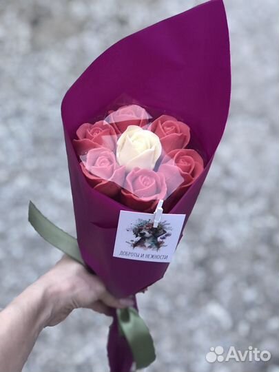 Шоколадные цветы букет подарок на выпускной