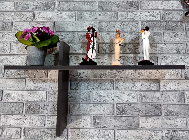 Полка навесная для книг