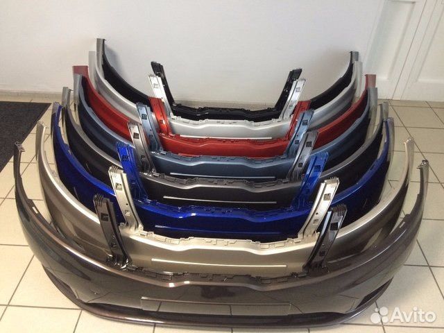 Бампер передний для Kia Rio 3 2011-2016