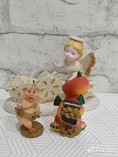 Сувенир ангел дракон хрюшка