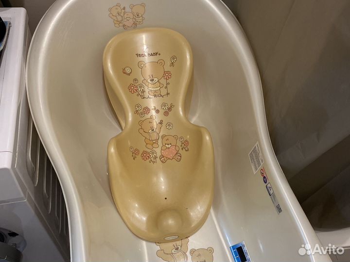 Ванночка для купания+горка