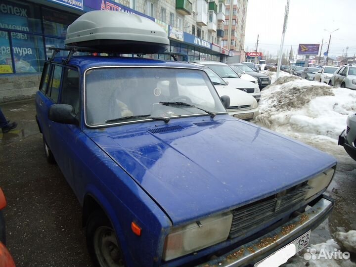 Багажник-бокс на крышу ваз 2104