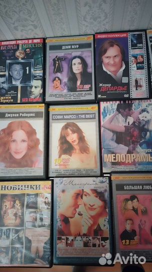 Dvd диски коллекции фильмов - сборник