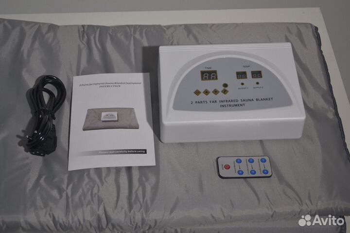 Термоодеяло двухсекционное обертывание и обучение