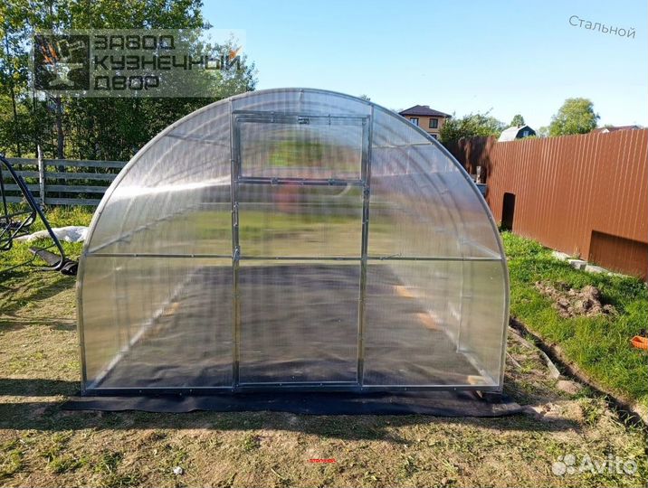 Теплица 3 на 6 метраТеплица Богатырь из поликарбон