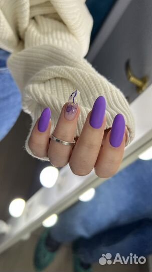 Покрытие ногтей на руках гель-лаком