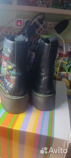 Ботинки для девочки демисезонные 34 размер