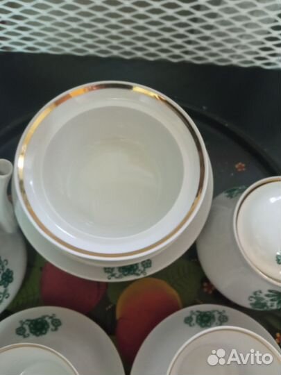 Чайный сервиз завод Пролетарий