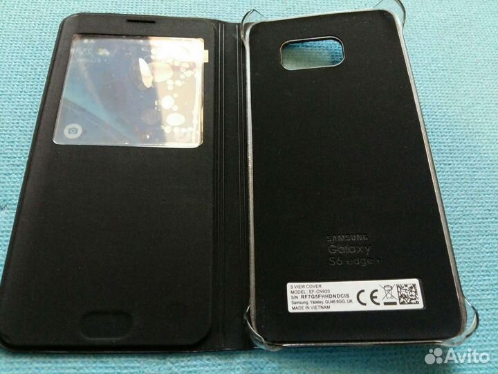 Чехлы S-View Cover на Samsung Galaxy S6 Edge Plus