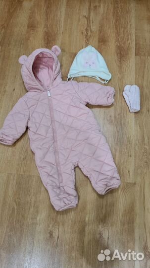 Детские вещи для девочки 68-74 пакетом