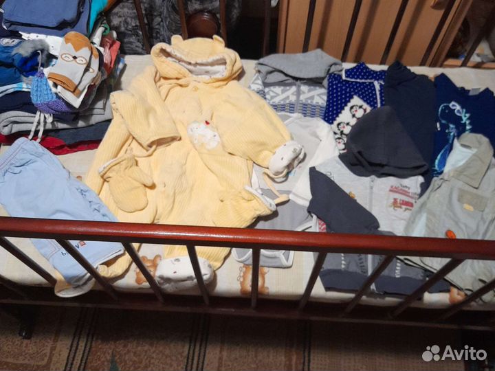 Вещи пакетом на мальчика 9-12 месяцев