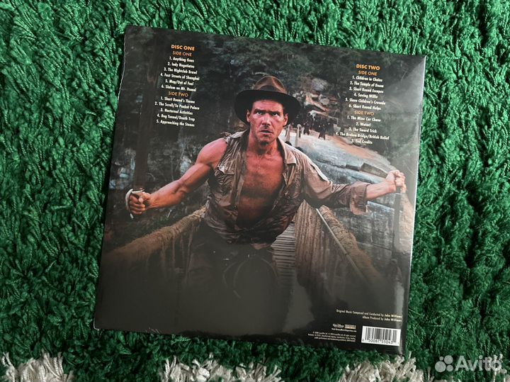 Indiana Jones Temple Of Doom vinyl lp