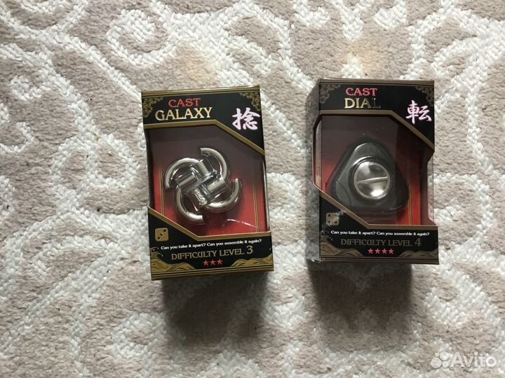 Головоломка 3D металлическая