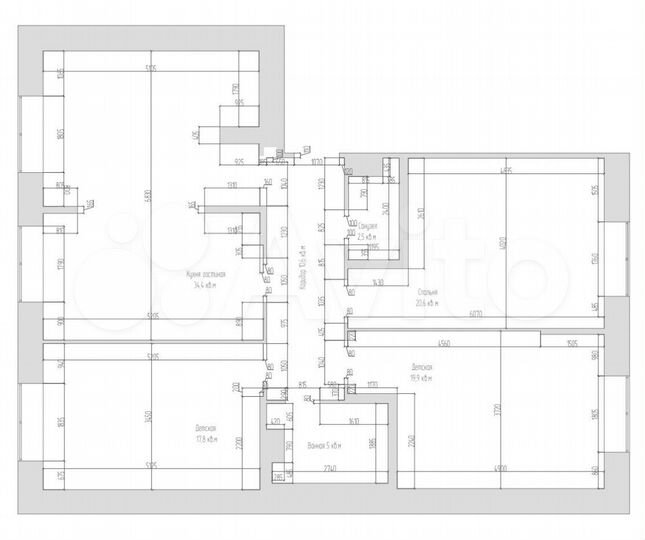 4-к. квартира, 110 м², 10/10 эт.