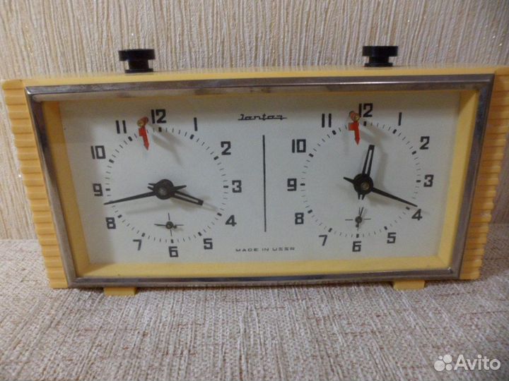 Часы шахматные янтарь, очз СССР