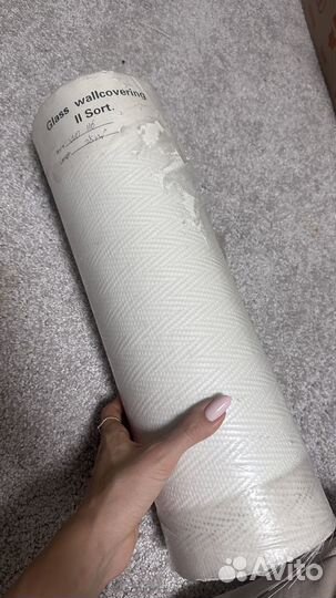 Glass wallcovering 2 sort остаток от ремонта