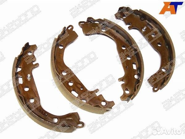 Колодки тормозные задние toyota IST