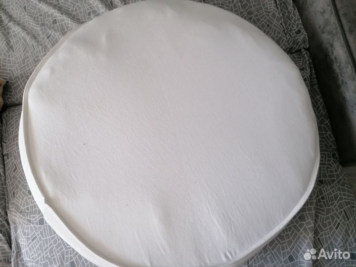 Матрас в кроватку детскую круглую