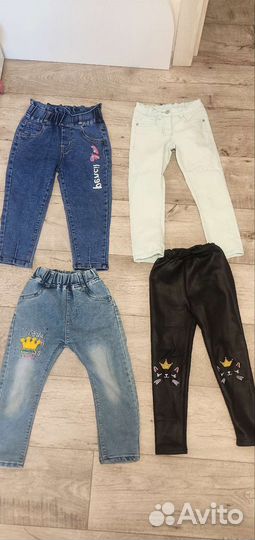 Пакет вещей для девочки 104-110 рост