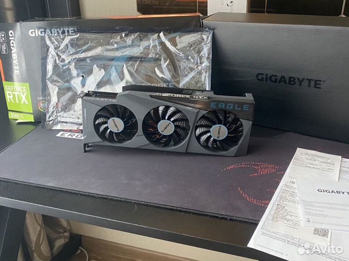 Видеокарта rtx 3080 ti eagle oc 12g