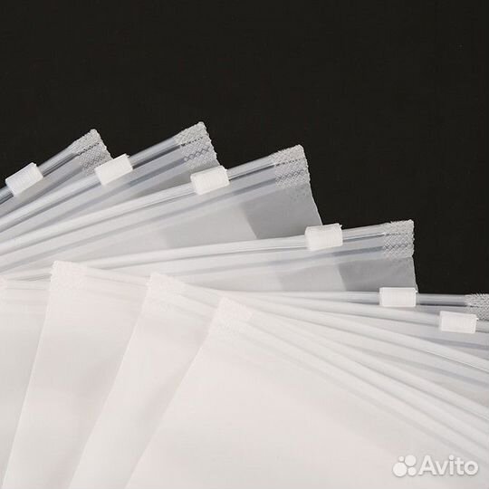 Пакеты упаковочные с клеевым клапаном и бегунком