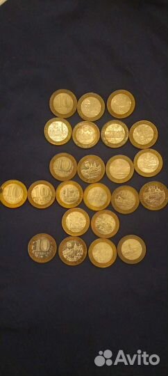 Монеты 10рублей биметалл 