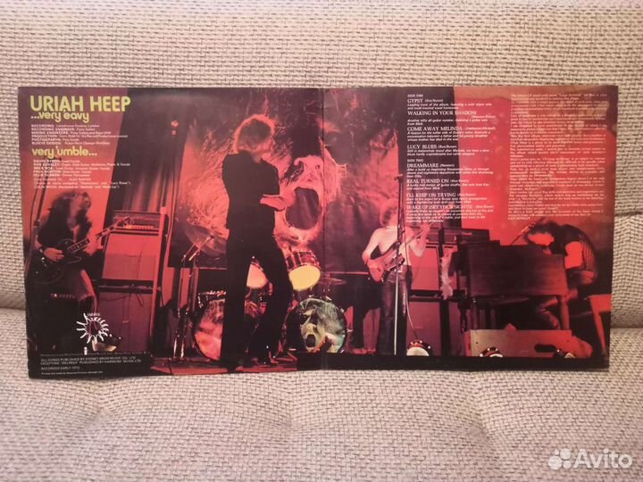 Uriah Heep - Very 'Eavy very 'umble UK LP