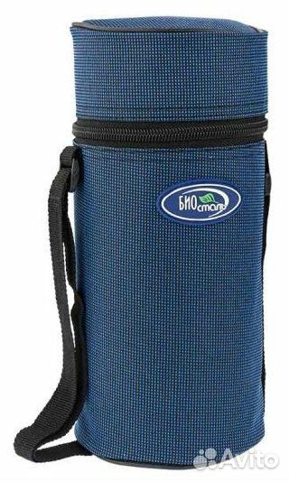 Термос biostal широкое горло, чехол, суповой 1л