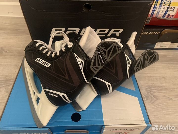 Хоккейные коньки детские bauer S 140, JR-2.0R