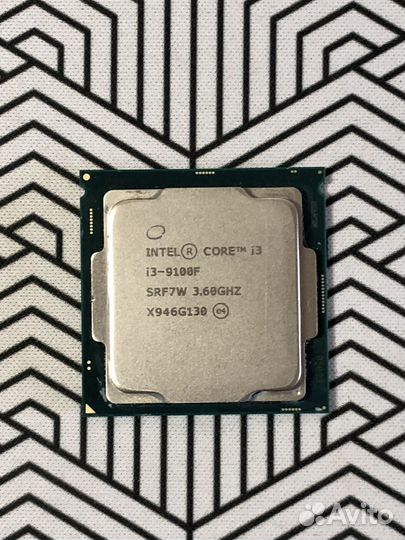 Intel core i3 9100f BOX