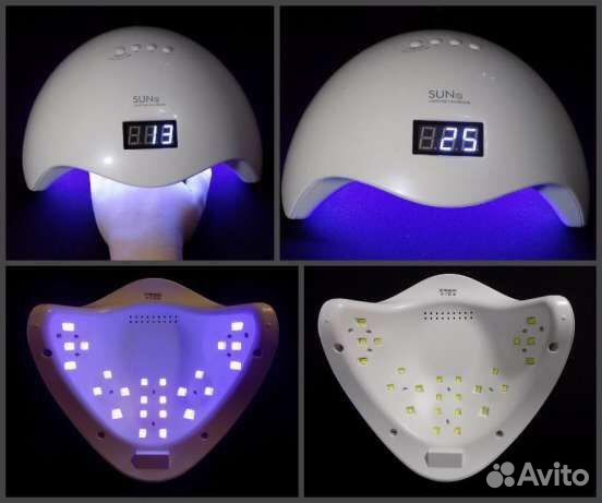 SUN5 - LED/UV-Лампа, 48 W (Белая)