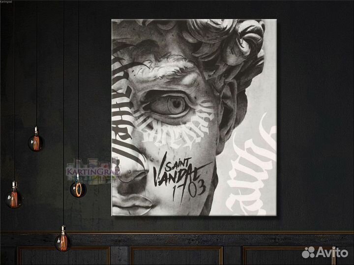 Античные интерьерные картины на холсте / Арт 41