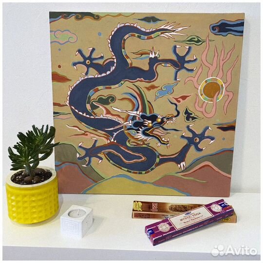 Картина Китайский дракон