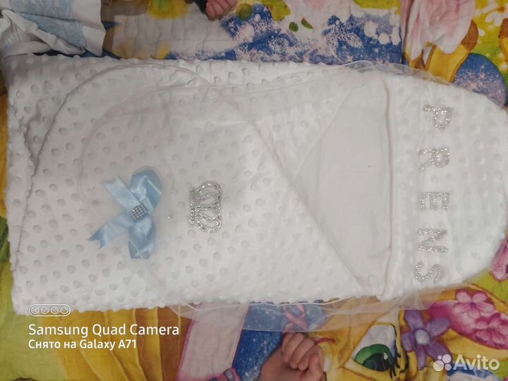 Конверт одеяло на выписку