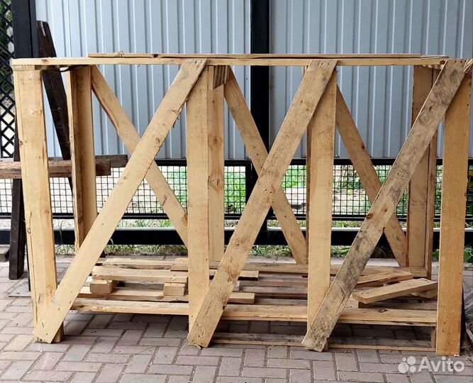 Деревянная обрешетка, тара, ящик