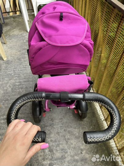 Трехколесный велосипед с родительской ручкой