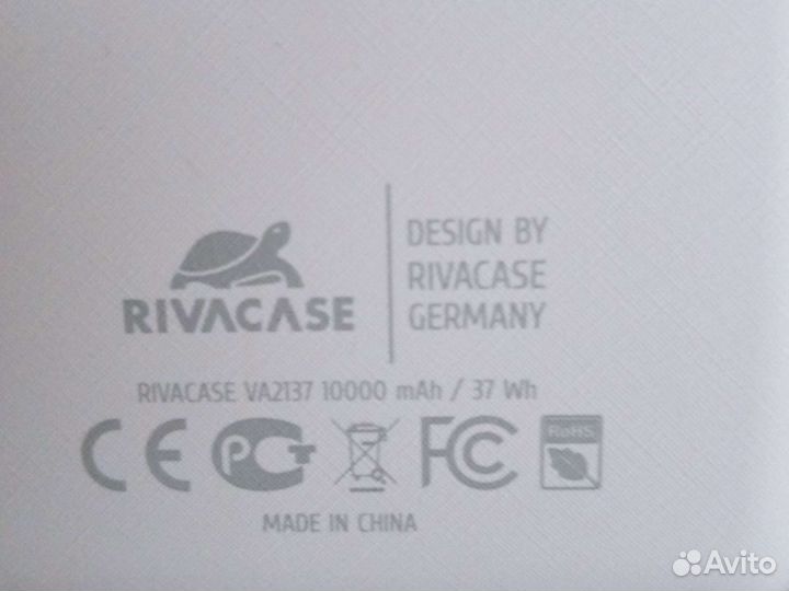 Внешний Аккумулятор Rivacase на 10000 mAh