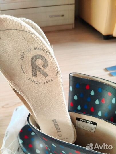 Детские резиновые сапоги