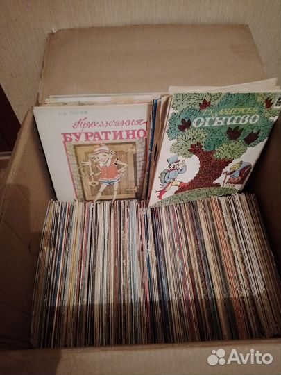 Пластинки детские сказки стихи песни рассказы
