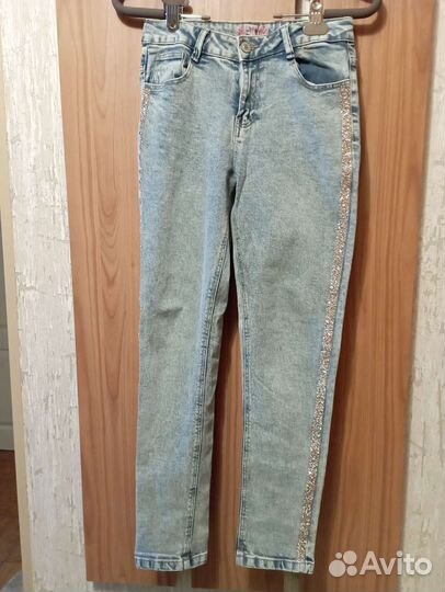 Джинсы для девочки 152