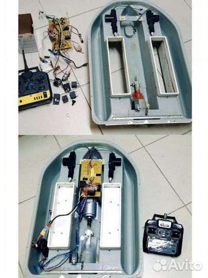 Прикормочный кораблик для рыбалки