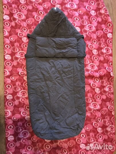 Конверт в коляску санки зимний на овчине