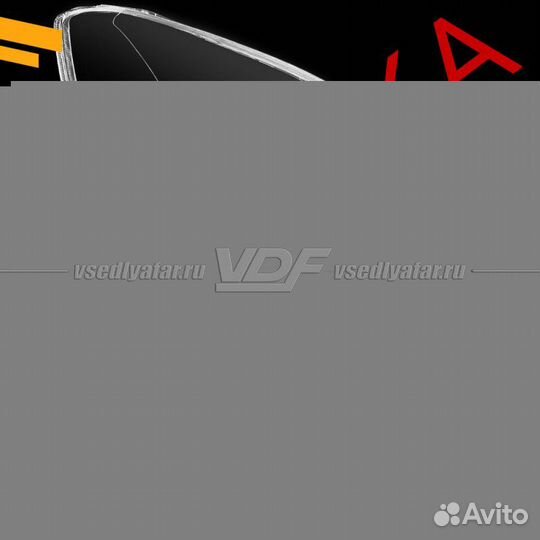 Уцененное стекло для фары KIA Rio II (2005-2011) П