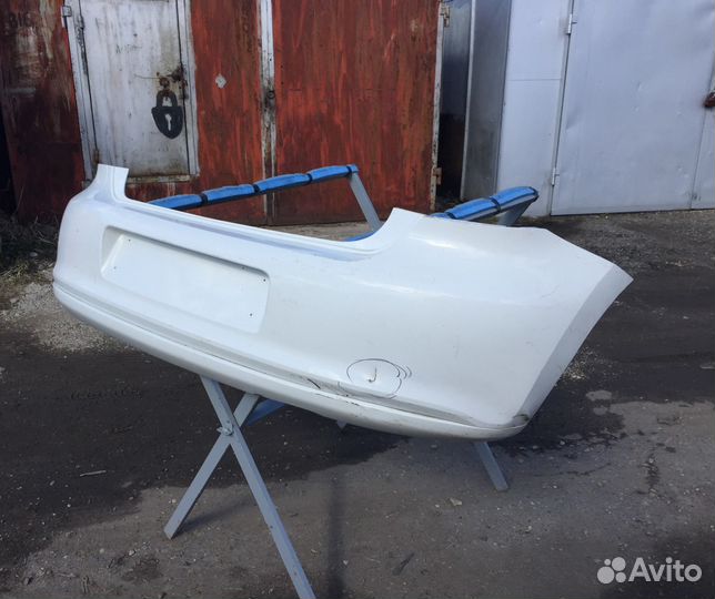 Бампер задний Volkswagen Polo 5 хэтчбек Поло (№3)