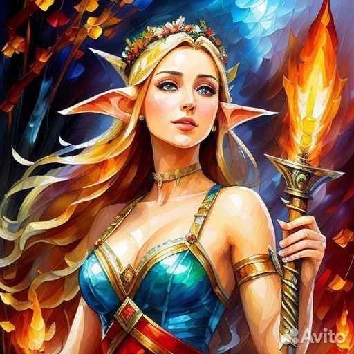 Портрет по фото, аватар нейросетью. Арты готовые