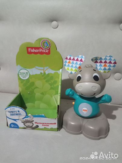 Развивающая игрушка Музыкальный Лось Fisher-price