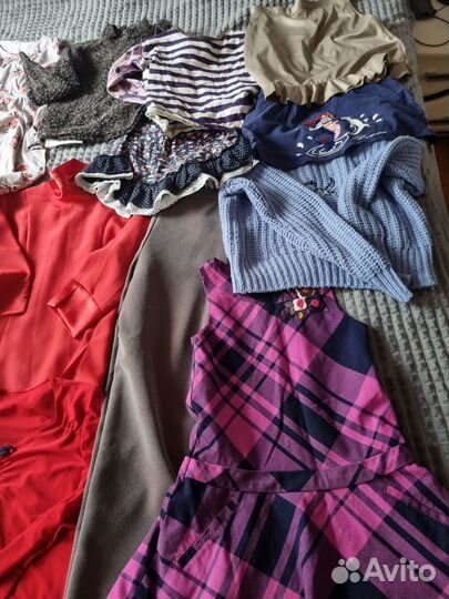 Вещи на девочку 122 128 134 пакетом