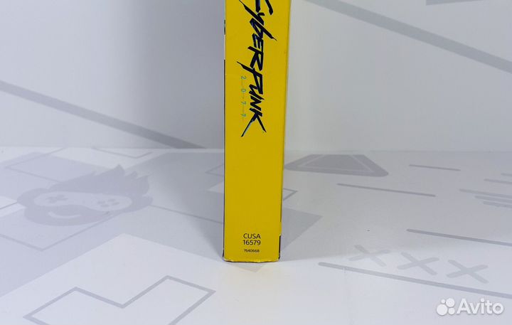 Диск для PS4 Cyberpunk 2077 б/у с гарантией