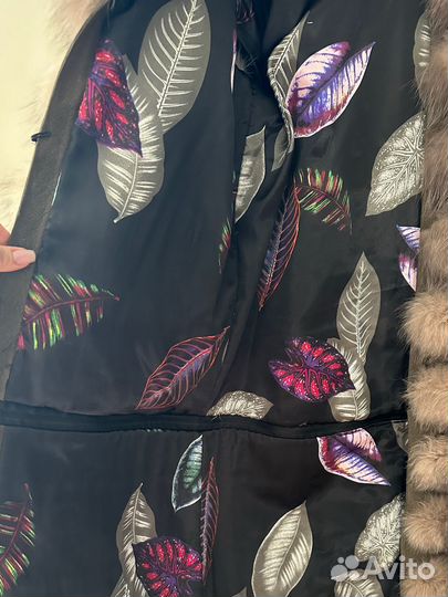 Шуба из песца